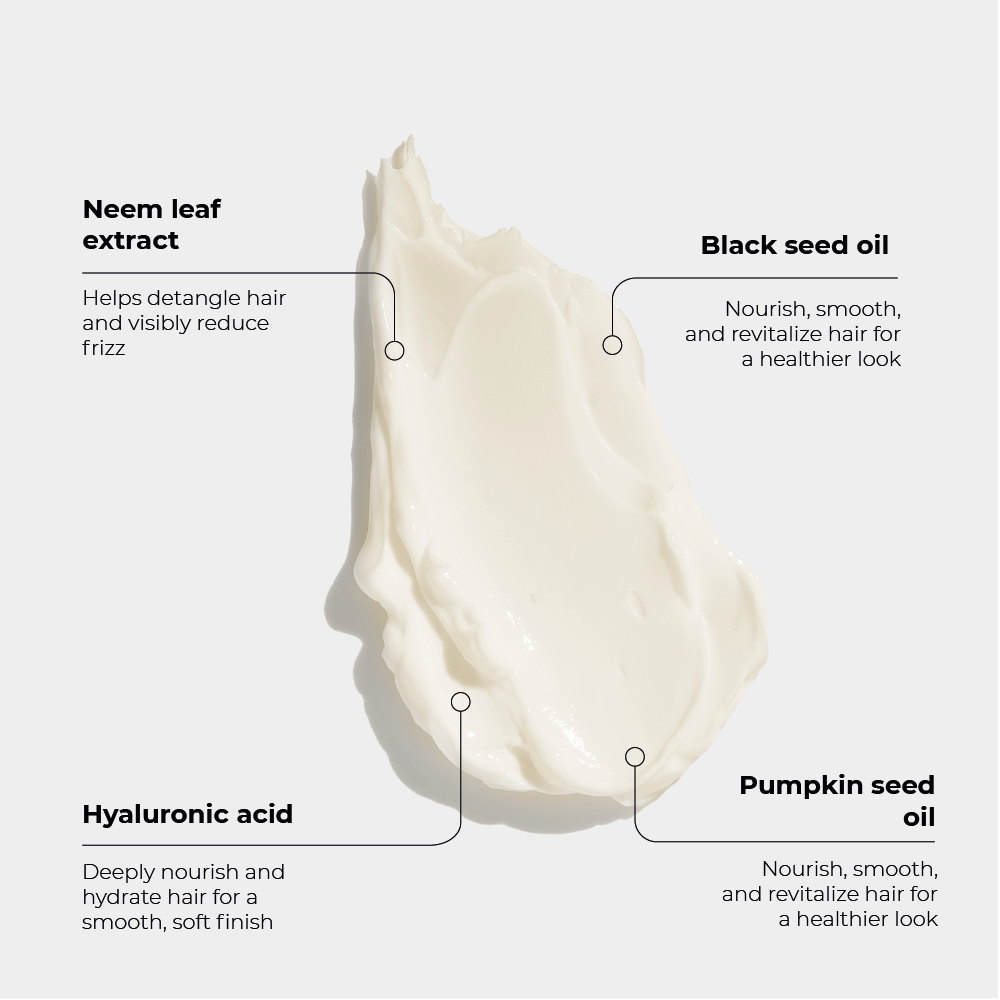 HYDRATION & SMOOTHNESS Moisturizing hair mask